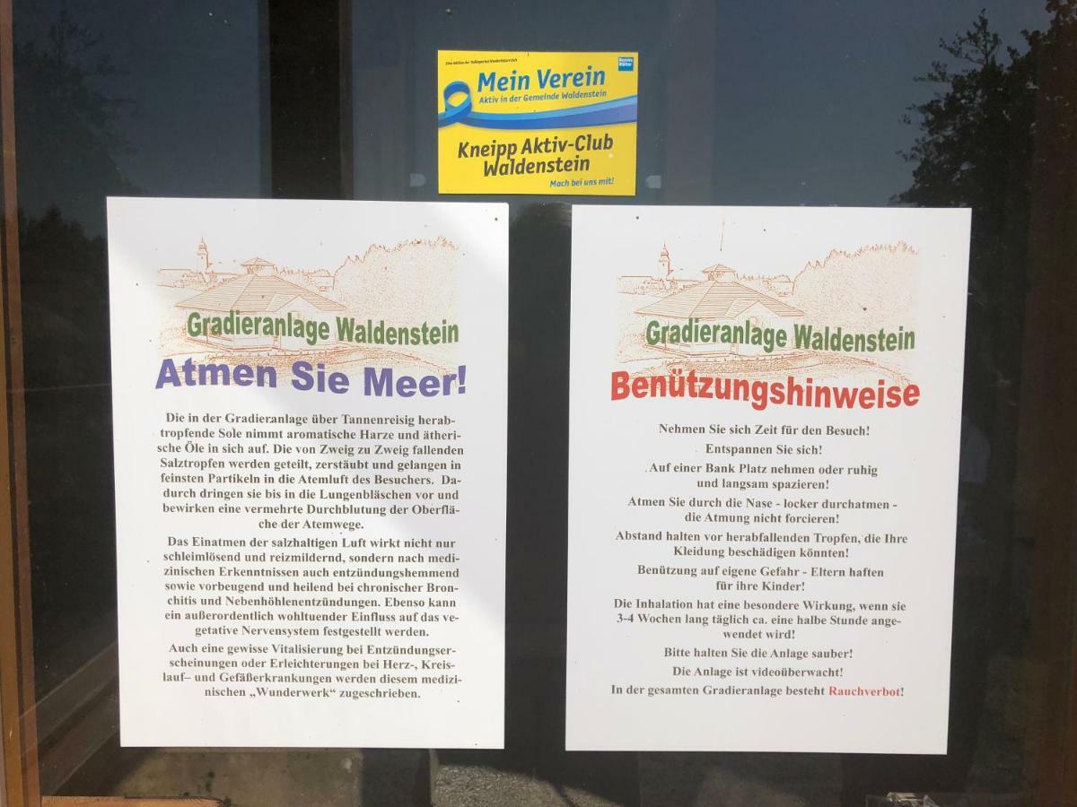 Amstetter'S Ferienwohnung Waldenstein  Exteriér fotografie